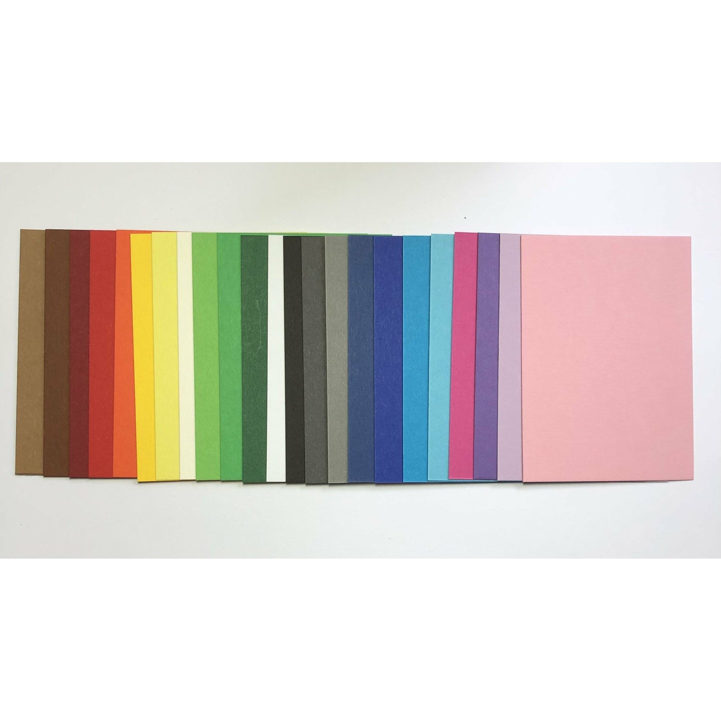 Rainbow Blank A5 Card & Envelopes  x20  (148mmx210mm)Recycled Choose a colour