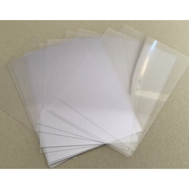 Clear Acetate Sheets 250 micron A6 Size (105x148mm) 20 Sheets per pack